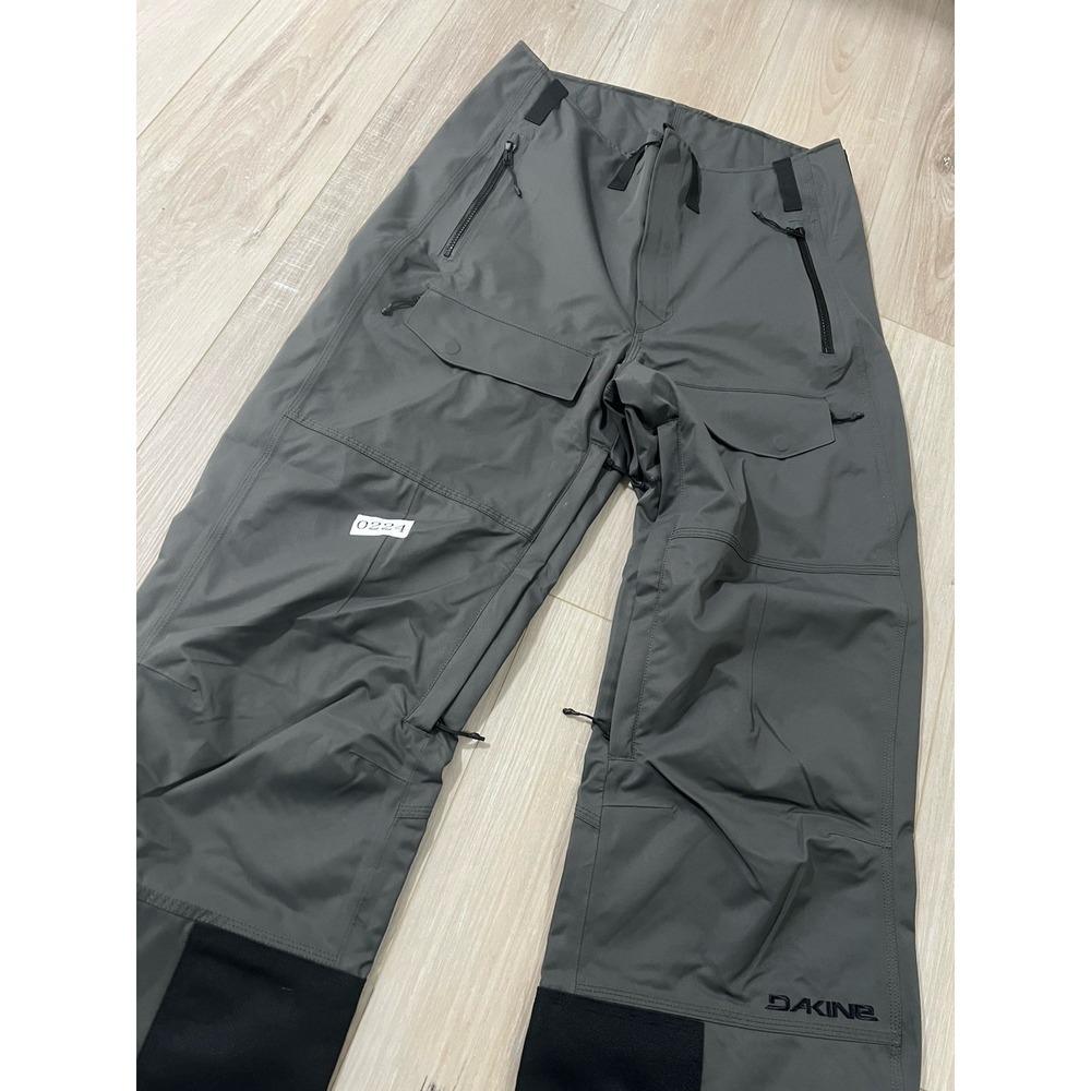 DAKINE Ski Snow Pants Mens Size M Grey RECCO Reach 20K 2L Snowboarding Winter. - Picture 4 of 11